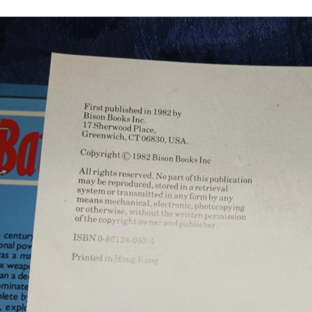 Set of 2, Battleships and Aircraft Carriers from Bison Books 1982 - Picture 8 of 9